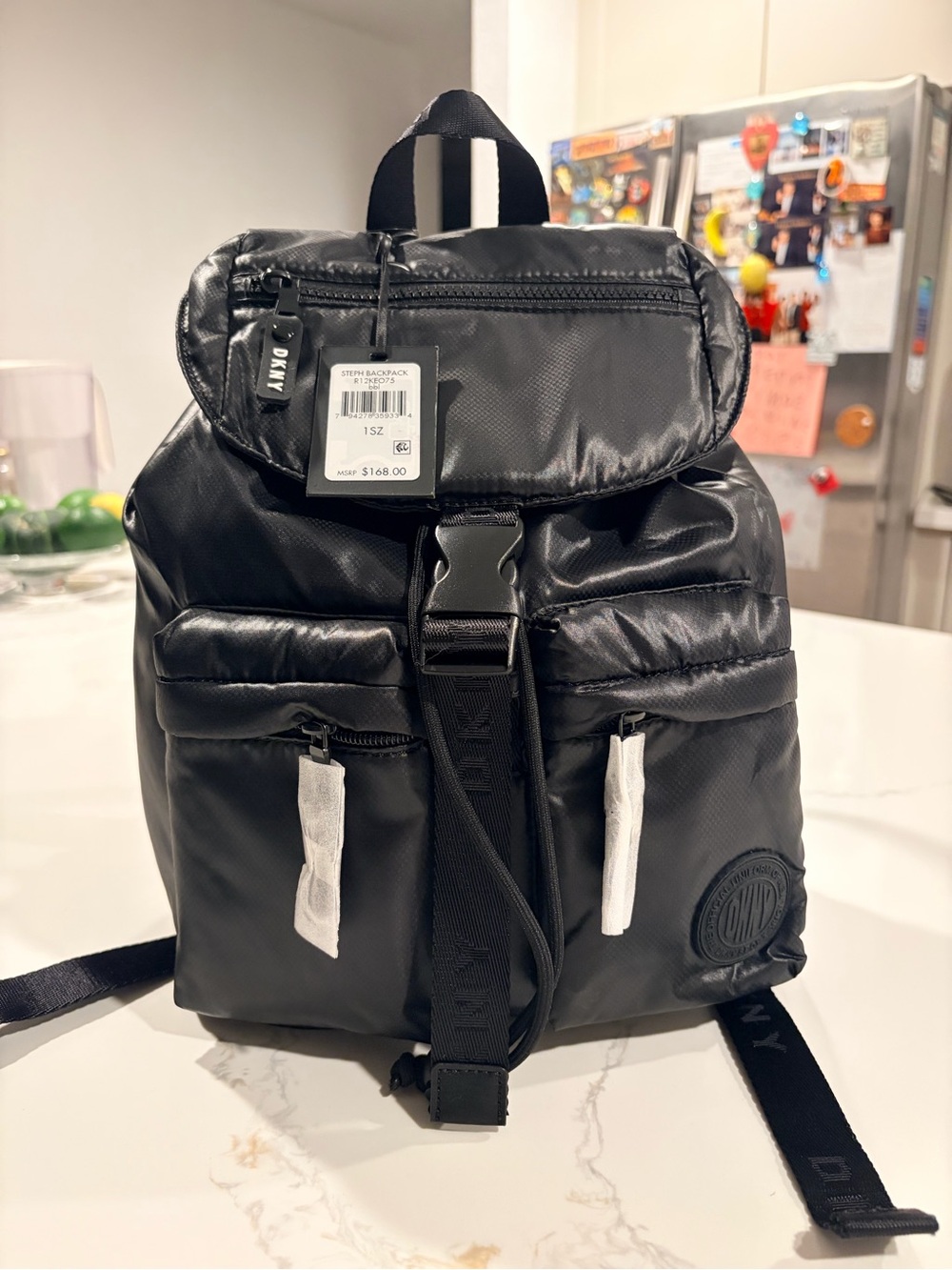 DKNY Black Steph Backpack